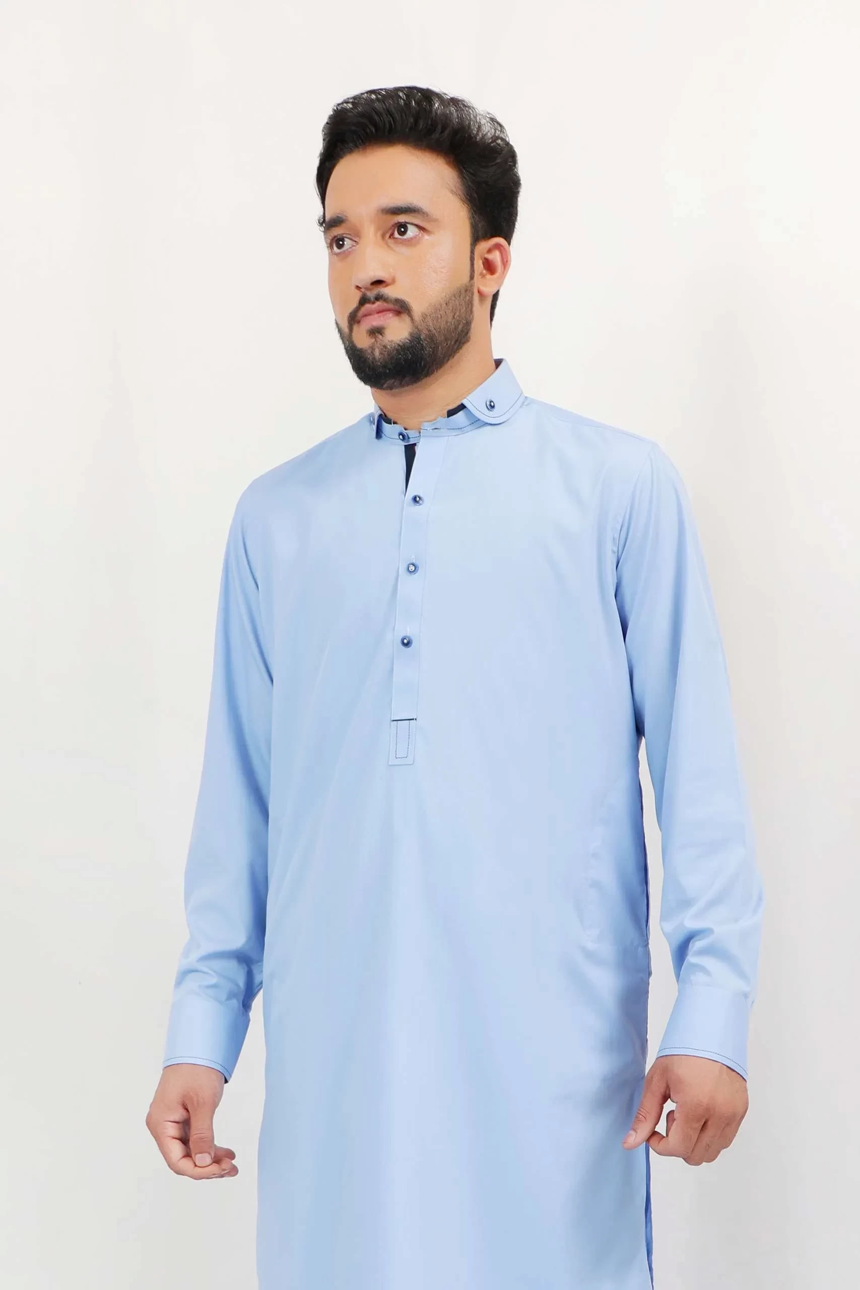 Blue Wash Wear Kurta Shalwar